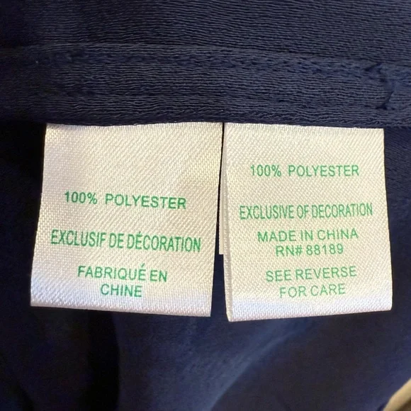 Women’s Lilly Pulitzer Nala Navy Mini Dress with Gold Lace Bib Brocade sz 14 - Picture 9 of 11